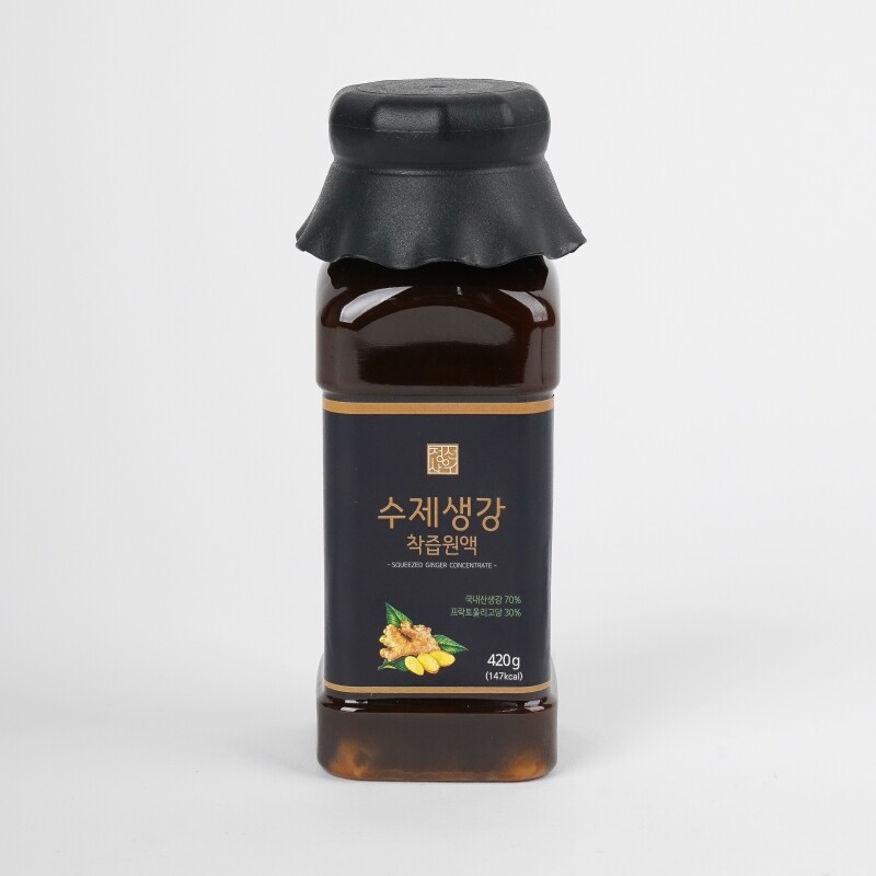 정선아라리한과농원,정선사위 국산 수제생강청 착즙원액 420g 농축진액 감기기침에좋은차